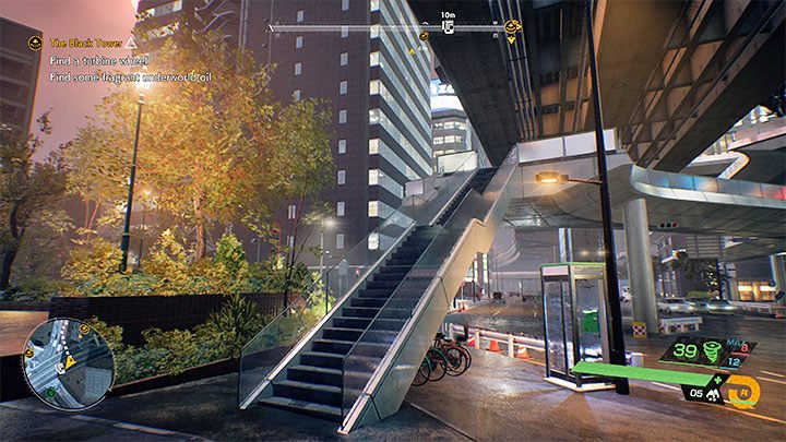 To get this ingredient, you have to go towards the Torii gate, which you discovered earlier through the binoculars - Ghostwire Tokyo: The Black Tower - walkthrough - Chapter 4: Contortion - Ghostwire Tokyo Guide