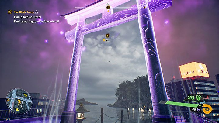 Once you reach the Torii gate, you won't be able to clean it in the traditional way - Ghostwire Tokyo: The Black Tower - walkthrough - Chapter 4: Contortion - Ghostwire Tokyo Guide