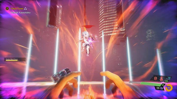 Pulling out the first core won't end the battle just yet - Ghostwire Tokyo: Tokyo Tower - walkthrough - Chapter 5: Severance - Ghostwire Tokyo Guide