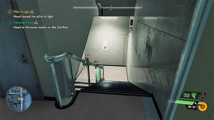 There is no elevator access to the third floor of the hospital building - Ghostwire Tokyo: Haunting Visions - walkthrough - Quests available from chapter 3 - Ghostwire Tokyo Guide
