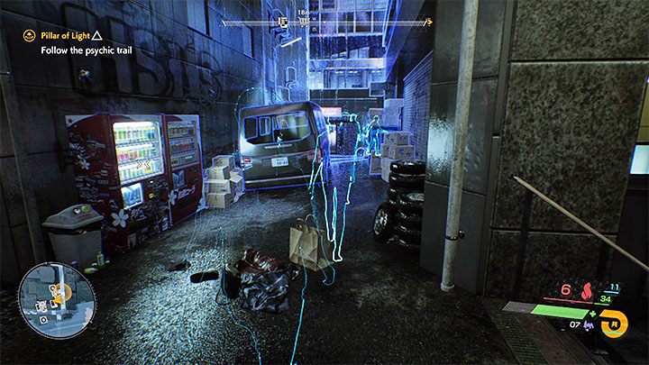 Your new destination is to the south-east of here and, surprisingly, it will be a pretty accessible part of the city, i - Ghostwire Tokyo: Pillar of Light - walkthrough - Chapter 3: Connection - Ghostwire Tokyo Guide