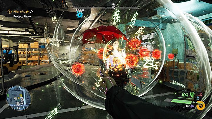 This battle's difficulty will steadily increase - Ghostwire Tokyo: Pillar of Light - walkthrough - Chapter 3: Connection - Ghostwire Tokyo Guide