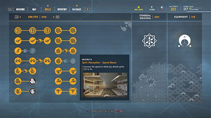 Ghostwire Tokyo features three main skill categories - Ghostwire Tokyo: Character progression - Basics - Ghostwire Tokyo Guide