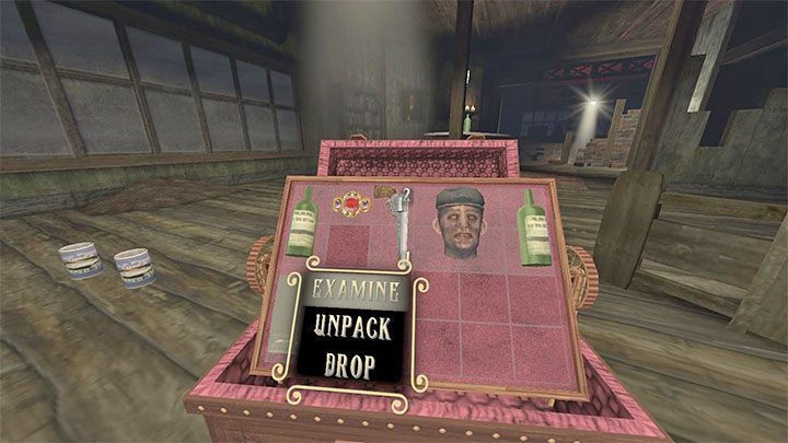 Each inventory item has its own context menu you can bring up - Gloomwood: Inventory and Journal - item management - Basics - Gloomwood Guide, Walkthrough