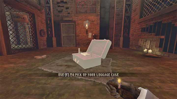 The linear route will lead you to the Luggage Case location - Gloomwood: Croups Fishery - walkthrough - Walkthrough - Gloomwood Guide, Walkthrough