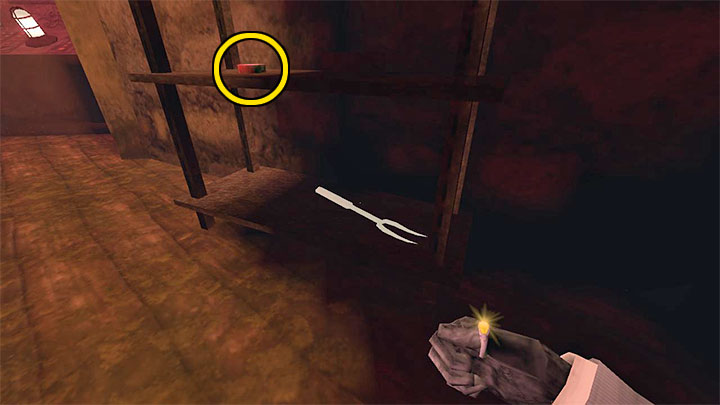 Go back to the hall next to the room with the guard and go forward - Gloomwood: Croups Fishery - walkthrough - Walkthrough - Gloomwood Guide, Walkthrough