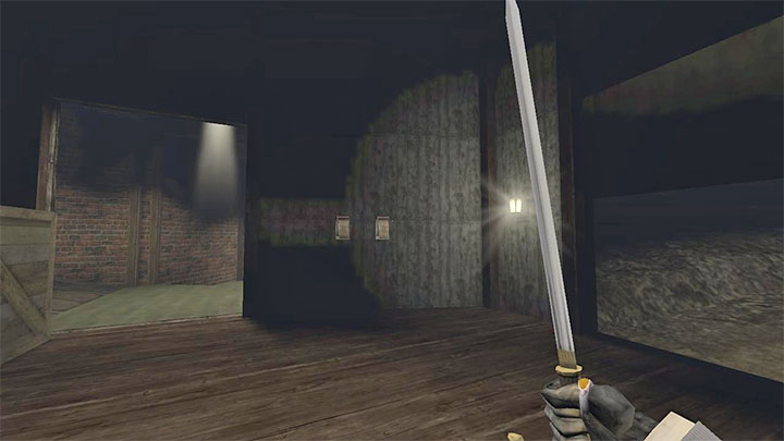 In the next area, apart from the guard, you will find levers - you'll be able to unlock the exit from the main building here, but you have to watch out for the guard patrolling the area outside - Gloomwood: Croups Fishery - walkthrough - Walkthrough - Gloomwood Guide, Walkthrough