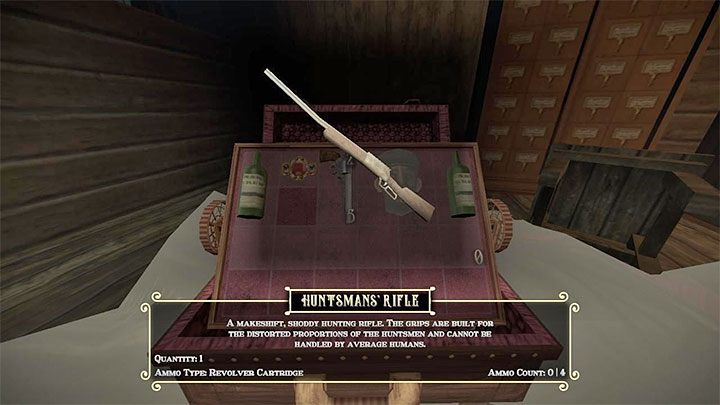 The game allows you to pick up firearms dropped by defeated enemies and add them to your inventory, but you cannot use them yourself - Gloomwood: Firearms - how to get a revolver, a silenced pistol, a shotgun? - FAQ - Gloomwood Guide, Walkthrough