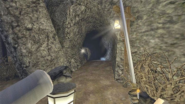 You'll reach a path next to the cliff - Gloomwood: Coast Cliffside (cliff, lighthouse) - walkthrough - Walkthrough - Gloomwood Guide, Walkthrough