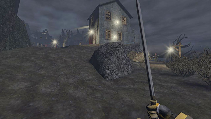 Return to the Coast Cliffside and go down the left path - Gloomwood: Coast Cliffside (cliff, lighthouse) - walkthrough - Walkthrough - Gloomwood Guide, Walkthrough