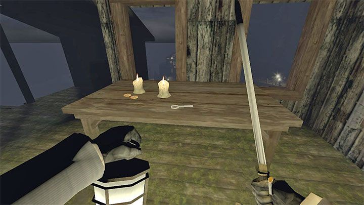 The main path will lead you to a smaller locked gate - Gloomwood: Coast Cliffside (cliff, lighthouse) - walkthrough - Walkthrough - Gloomwood Guide, Walkthrough