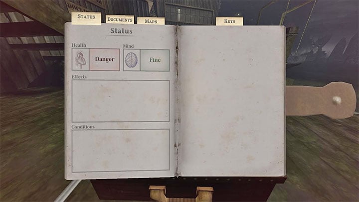 In Gloomwood, the health bar is not a part of the HUD, which means you cannot access the situation instantly - Gloomwood: Healing - how to replenish Health? - FAQ - Gloomwood Guide, Walkthrough