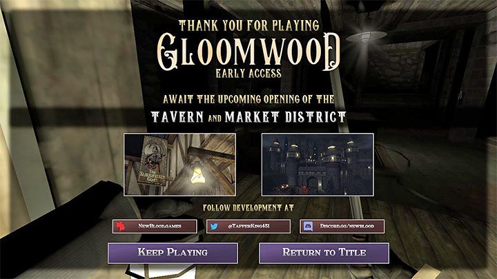 Gloomwood was released in Early Access on September 6, 2022 - the current version of the game is 0 - Gloomwood: Early access version content - Appendix - Gloomwood Guide, Walkthrough