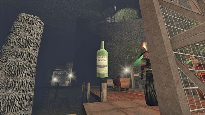 The elevator is protected by at least 2 guards - Gloomwood: Coast Caves - walkthrough - Walkthrough - Gloomwood Guide, Walkthrough