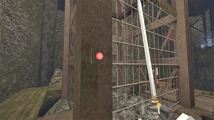 Regardless of the chosen variant, press the elevator call button - Gloomwood: Coast Caves - walkthrough - Walkthrough - Gloomwood Guide, Walkthrough