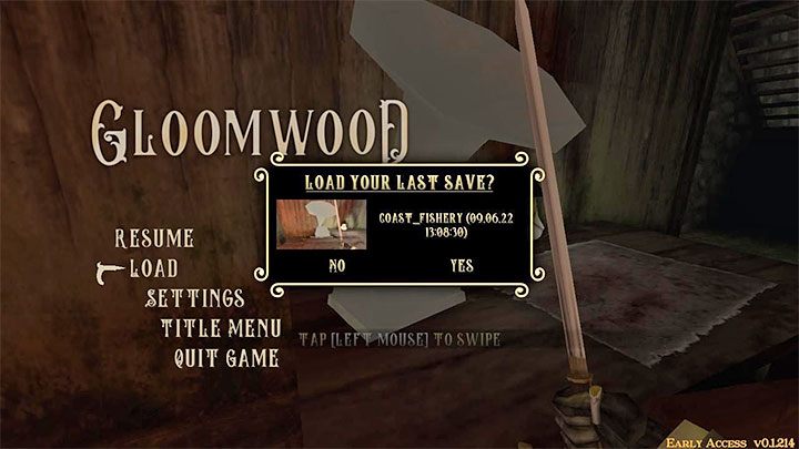 Gloomwood has only a single save slot created by using a Phonograph - Gloomwood: Saving - how to save progress? - FAQ - Gloomwood Guide, Walkthrough