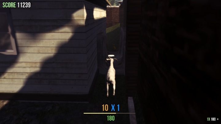 There is a small building near the school - Goat statues in Goat Simulator - Basics - Goat Simulator Guide