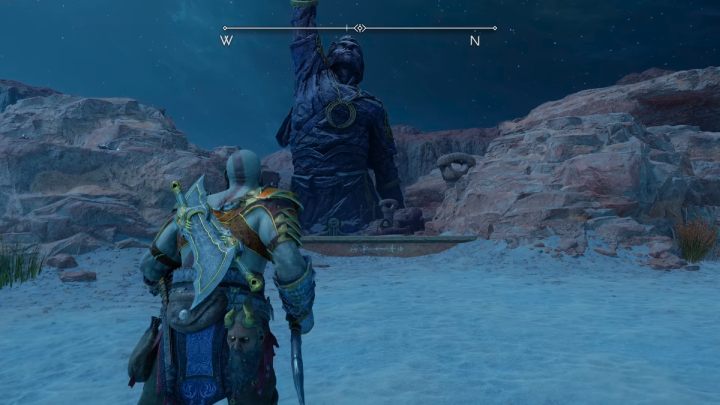 You will be able to visit The Forbidden Sands region only after completing the Song of the Sands favor - God of War Ragnarok: Freyrs Gift - walkthrough - God of War Ragnarok: Favors - Alfheim - God of War Ragnarok Guide