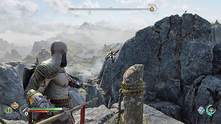 The spear can also destroy distant targets, and its great advantage is that, unlike the Leviathan Axe, it always flies in a straight line - God of War Ragnarok: How to unlock the Draupnir Spear? - God of War Ragnarok: Combat - God of War Ragnarok Guide
