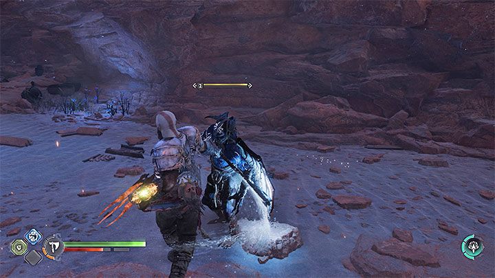 Further along the path, you'll start encountering Dark Elves - they don't differ much from their light counterparts - God of War Ragnarok: Groas Secret - walkthrough - God of War Ragnarok: Walkthrough - God of War Ragnarok Guide