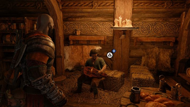 After meeting Raeb, talk to the dwarf again - God of War Ragnarok: In Service of Asgard - favor, walkthrough - God of War Ragnarok: Favors - Svartalfheim - God of War Ragnarok Guide