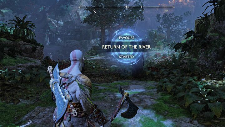 1 - God of War Ragnarok: Return of the River - favor, walkthrough - God of War Ragnarok: Favors - Vanaheim - God of War Ragnarok Guide