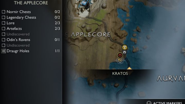 4 - God of War Ragnarok: The Applecore, Svartalfheim - secrets, collectibles - God of War Ragnarok: Svartalfheim - God of War Ragnarok Guide