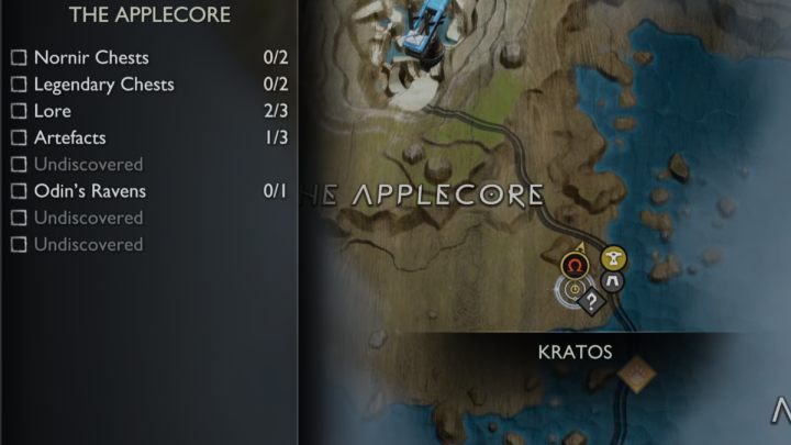 14 - God of War Ragnarok: The Applecore, Svartalfheim - secrets, collectibles - God of War Ragnarok: Svartalfheim - God of War Ragnarok Guide