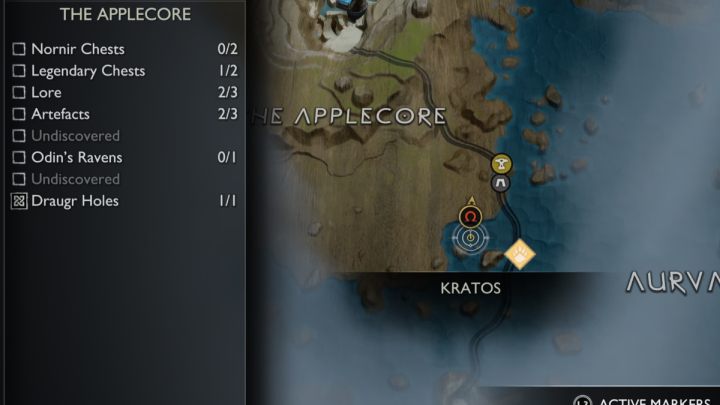 16 - God of War Ragnarok: The Applecore, Svartalfheim - secrets, collectibles - God of War Ragnarok: Svartalfheim - God of War Ragnarok Guide