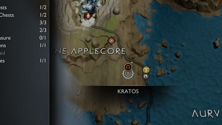 18 - God of War Ragnarok: The Applecore, Svartalfheim - secrets, collectibles - God of War Ragnarok: Svartalfheim - God of War Ragnarok Guide