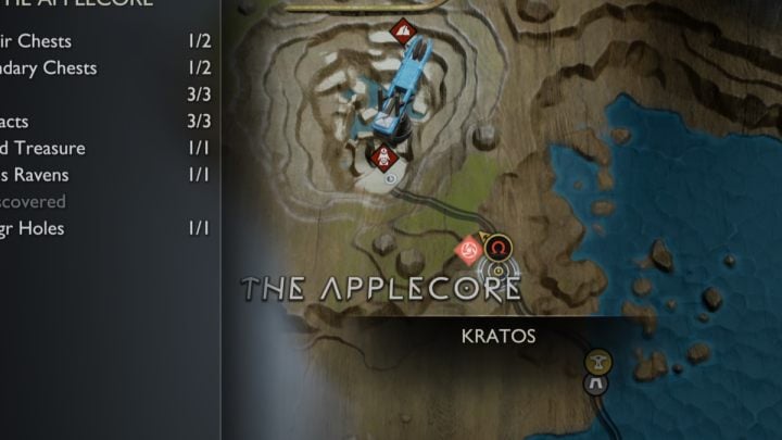 19 - God of War Ragnarok: The Applecore, Svartalfheim - secrets, collectibles - God of War Ragnarok: Svartalfheim - God of War Ragnarok Guide