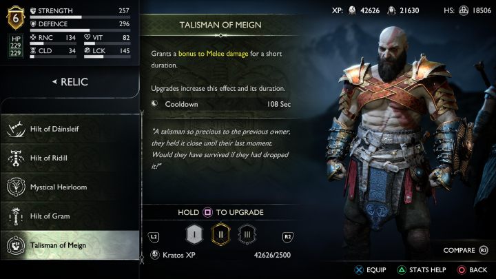 God of War Ragnarok: All Relics and Sword Hilts Locations and