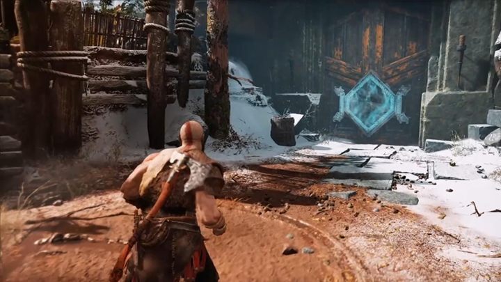 Hidden chambers can be opened later - behind their gates you can find, e.g. hidden bosses. - God of War: The Marked Trees - Walkthrough - Walkthrough - God of War Guide
