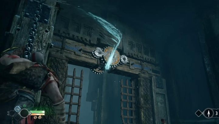 You can now proceed through the gate and enter inside the mountain - God of War: Path to the Mountain - Walkthrough - Walkthrough - God of War Guide