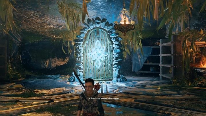 You can continue your adventure by going to the marker on the compass - God of War: Path to the Mountain - Walkthrough - Walkthrough - God of War Guide