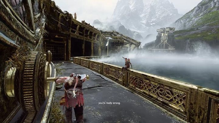 Set up the bridge so that you can get to different worlds - God of War: A Realm Beyond - Walkthrough - Walkthrough - God of War Guide