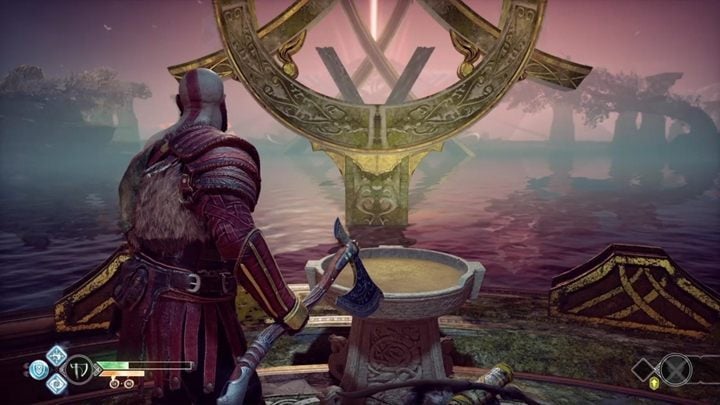 Board the boat and sail towards the ash urn - God of War: The Light of Alfheim - Walkthrough - Walkthrough - God of War Guide