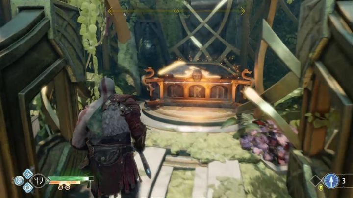 Cross the bridge youve created, and destroy the creepers to reveal another gap - God of War: The Light of Alfheim - Walkthrough - Walkthrough - God of War Guide