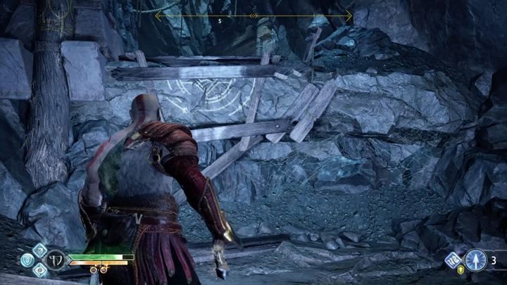 Get back to the wagon, go to the left and defeat the enemies - God of War: Inside the Mountain - Walkthrough - Walkthrough - God of War Guide