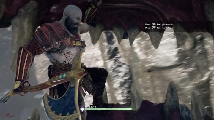 Go towards the dragon and jump on its back - God of War: Inside the Mountain - Walkthrough - Walkthrough - God of War Guide