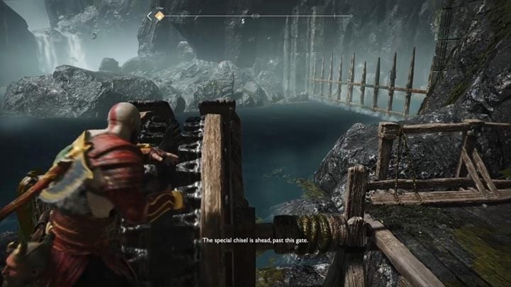 Use the elevator to go down - God of War: The Magic Chisel - Walkthrough - Walkthrough - God of War Guide