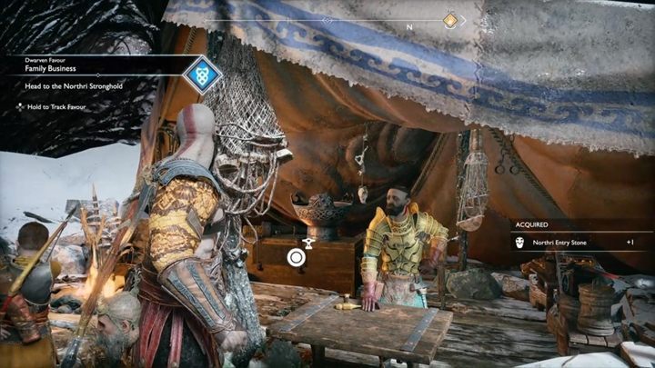 Go up the chain and meet with Sindri - God of War: The Magic Chisel - Walkthrough - Walkthrough - God of War Guide