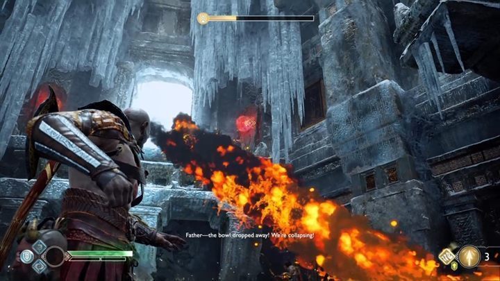 You have activated an elevator - God of War: The Magic Chisel - Walkthrough - Walkthrough - God of War Guide