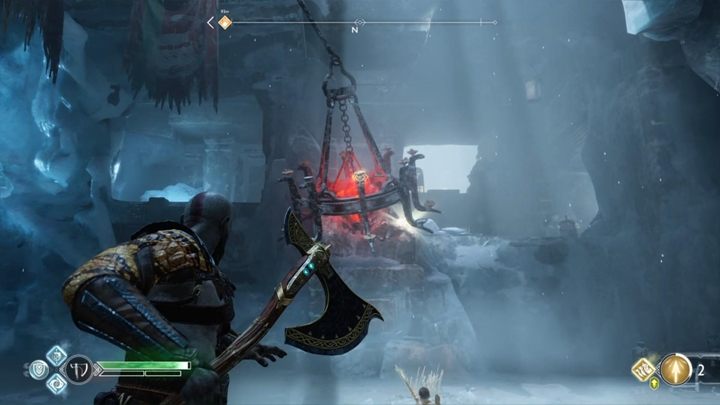 Keep moving forward until you reach the door - God of War: The Magic Chisel - Walkthrough - Walkthrough - God of War Guide