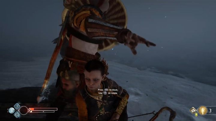 Take a quarter of their health to end the first stage of the fight - God of War: The Magic Chisel - Walkthrough - Walkthrough - God of War Guide