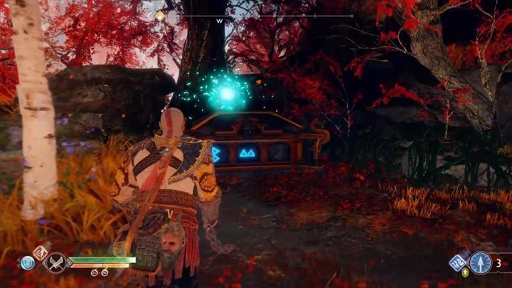 Leave the cabin - if you want to, you can try to open the fifth Nornir chest in this location - God of War: The Black Rune - Walkthrough - Walkthrough - God of War Guide