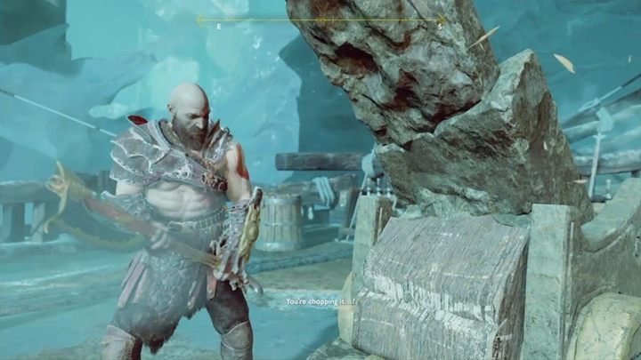 Sadly, the journey was interrupted and the ship is now immobilized - God of War: Escape from Helheim - Walkthrough - Walkthrough - God of War Guide