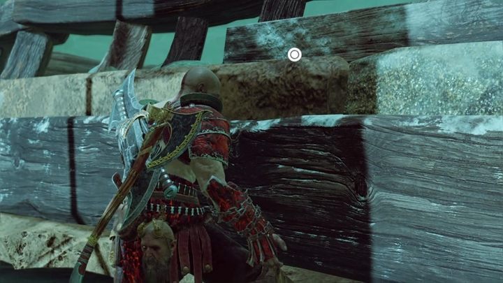 Lastly, you have to approach the right part of the ship and rip it out to escape - God of War: Escape from Helheim - Walkthrough - Walkthrough - God of War Guide