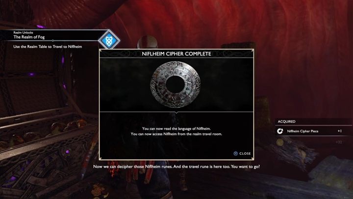 Turn left and open the purple chest - God of War: Jotunheim in Reach - Walkthrough - Walkthrough - God of War Guide