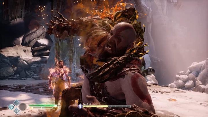 New enemies will appear after some time - try to eliminate them first because they are a real hindrance during this fight - God of War: Jotunheim in Reach - Walkthrough - Walkthrough - God of War Guide